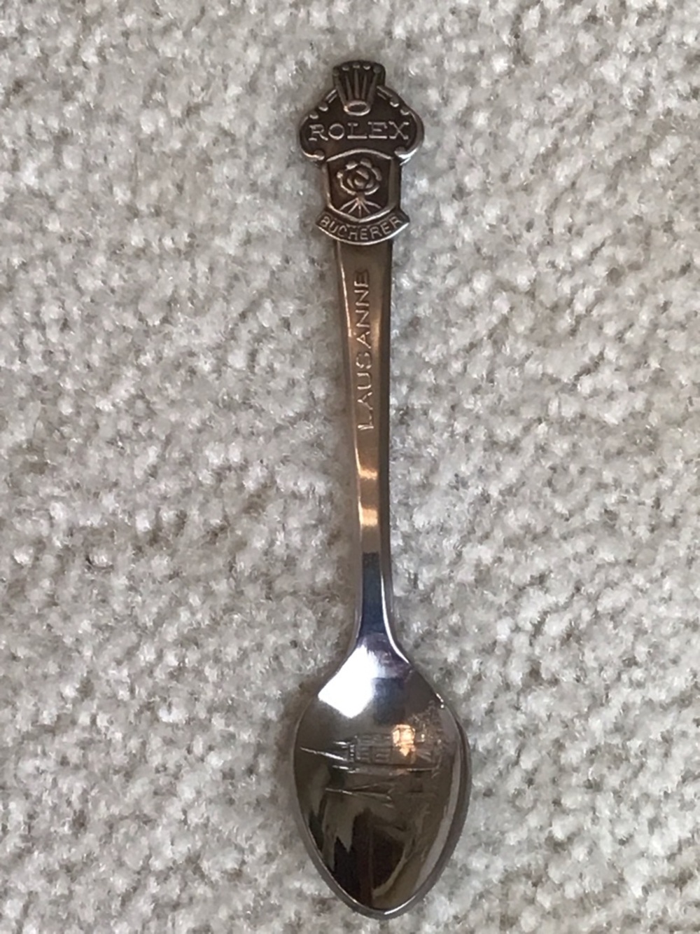 Vintage Silver Rolex Bucherer Spoon